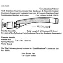 Nanam 148-5085 handle assembly-7 5/8 inches diagram