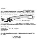 Handle assembly-7 5/8 inches
