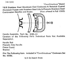 Nanam 148-5085 handle assembly-5.5 qt. dutch oven diagram