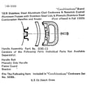 Nanam 148-5085 handle assembly-5.5 qt. dutch oven diagram
