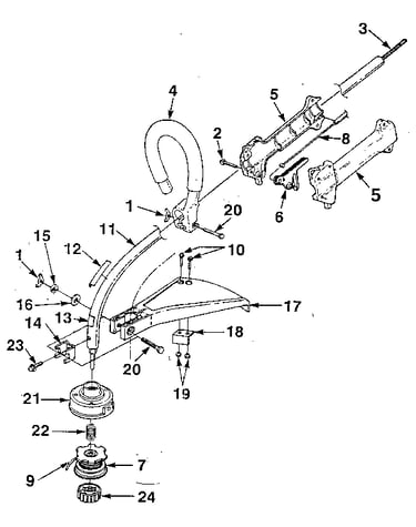 Drive shaft and cutter head