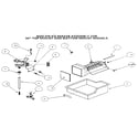 Amana 86068-P1125506W add on ice-maker assembly diagram