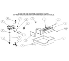 Amana 86068-P1125513 add on ice-maker assembly diagram
