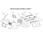 Amana 86068-P1125513 add on ice maker assembly - d7824702 diagram