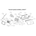Amana 86068-P1125506W add on ice maker assembly - d7824702 diagram