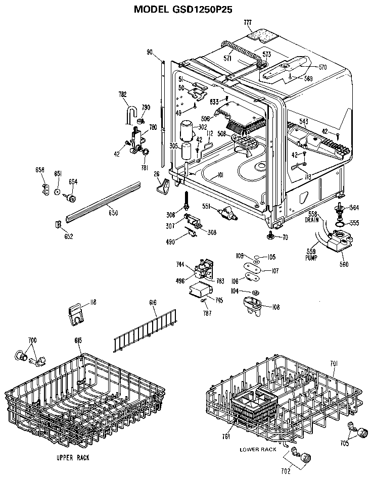 MODEL GSD1250P25