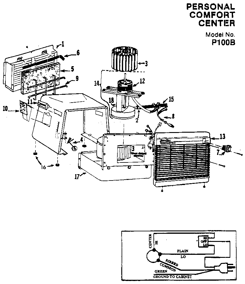 Personal comfort center