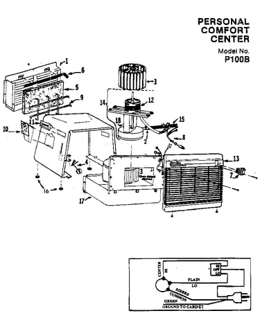 Personal comfort center