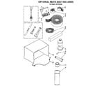 Kenmore 1069702990 optional parts (not included) diagram