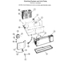 Kenmore 2538765084 electrical system and unit diagram