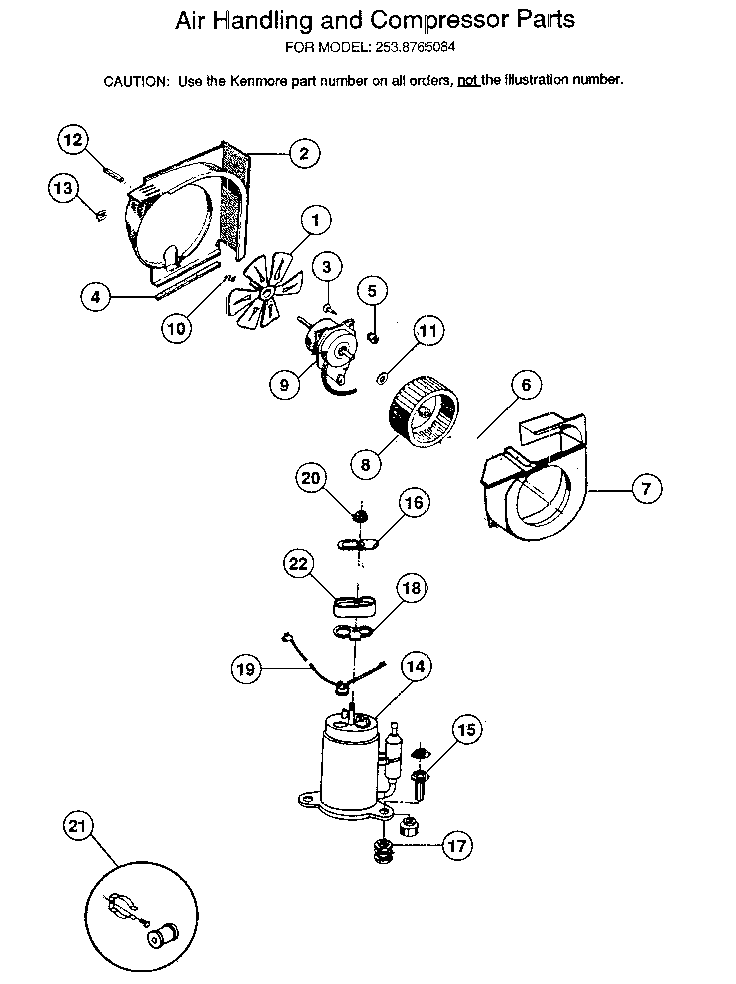 Air handling and compressor