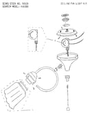 Ceiling fan light kit