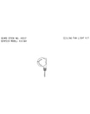 Ceiling fan light kit