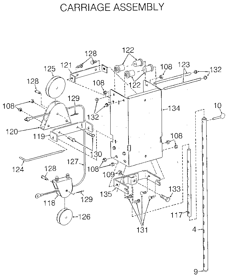 CARRIAGE ASSEMBLY