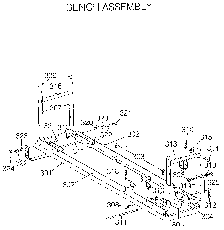 Bench assembly