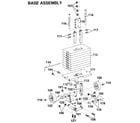 DP 15-3500 base assembly diagram