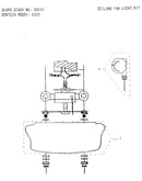 Ceiling fan light kit