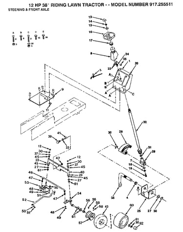 Steering & front axle