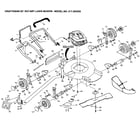 Craftsman 917384250 craftsman 20" rotary lawn mower diagram