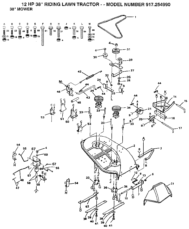 38" MOWER