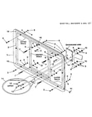 Basketball backboard & goal set