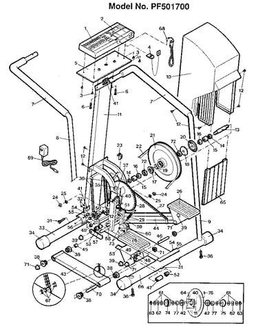 Model no. pf501700