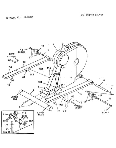 Air gometer stepper