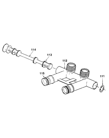 Bypass installation valve model no. 625.34371