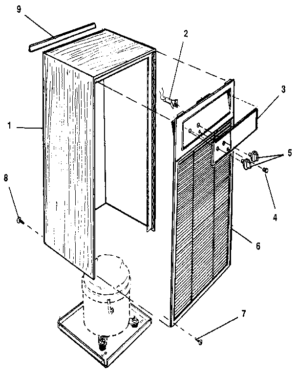 CABINET AND FRONT PANEL