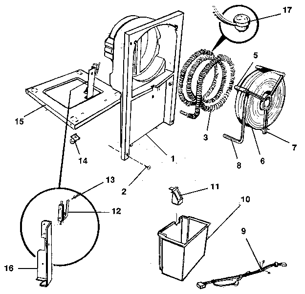 Condenser and evaporator
