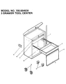 3 drawer tool center