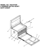 8 drawer extra heavy duty chest