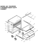 8 drawer heavy duty cabinet