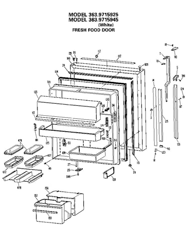 Fresh food door