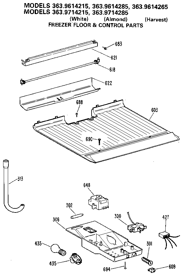 FREEZER FLOOR & CONTROL