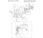 Kenmore 3851168291 sewing machine diagram