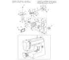 Kenmore 3851168291 sewing machine diagram