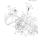 DP 14-6100 prime fit exercise bike diagram
