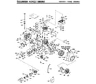 Tecumseh HS40-55598K tecumseh 4-cylce engine diagram