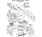 GE TFX20RMC freezer section diagram