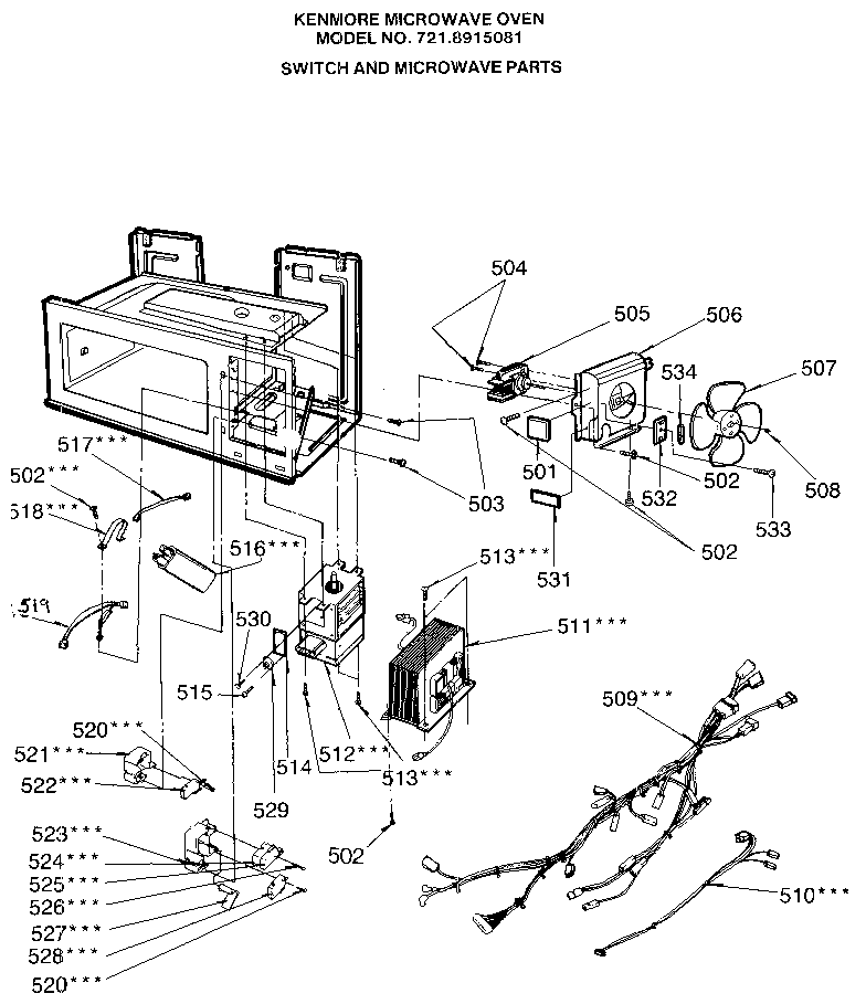 SWITCH AND MICROWAVE