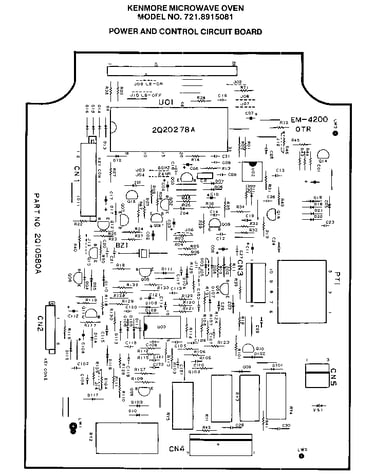 Power & control circuit board