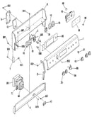 Backguard section