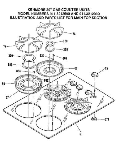 Main top section