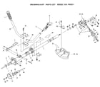 Craftsman 636796251 handle assembly diagram