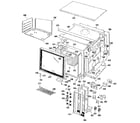Kenmore 9119851191 upper body section diagram