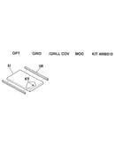 Opt grid/grill cov mod kit 4998510