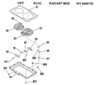 Kenmore 9114698898 opt elec radiant mod kit 4998730 diagram