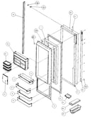 Refrigerator door