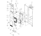 Amana 36528-P1121602W evaporator and air handling diagram